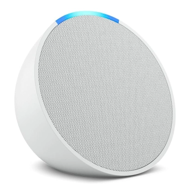 Портативна колонка Amazon Echo Pop White - цена, характеристики, отзывы, рассрочка, фото 1