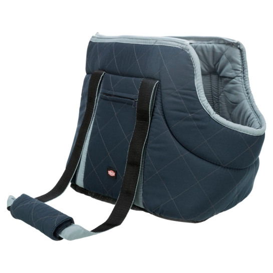 Сумка-переноска для собак Trixie Viktoria темно-синяя, 26 х 29 х 50 см (36231)