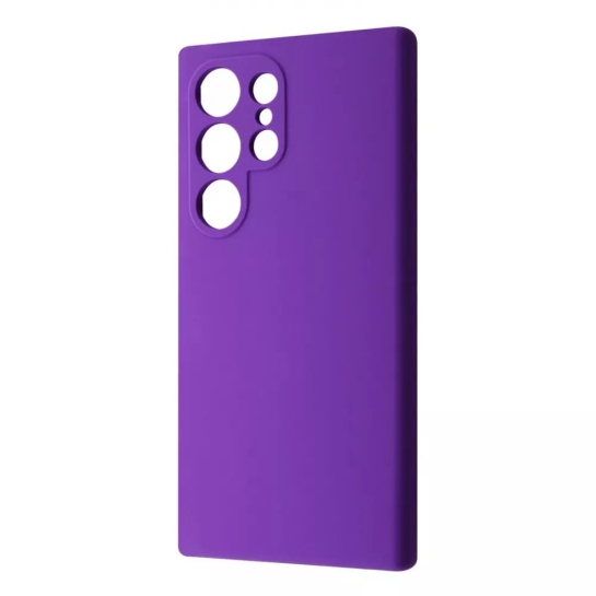 Чехол WAVE Full Silicone Cover Samsung Galaxy S25 Ultra dark purple - цена, характеристики, отзывы, рассрочка, фото 1