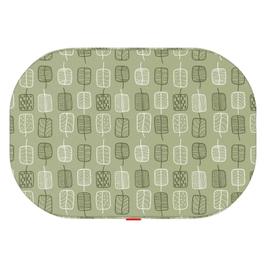 Лежанка для собак WAUDOG Relax, малюнок Зелене листя, зі змінним чохлом, S, ширина 55 см, довжина 40 см (097-0108) - цена, характеристики, отзывы, рассрочка, фото 1