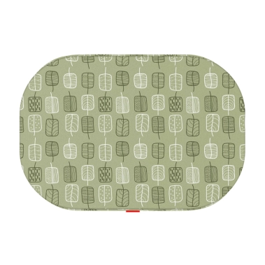 Лежанка для собак WAUDOG Relax, малюнок Зелене листя, зі змінним чохлом, M, ширина 80 см, довжина 55 см (098-0108) - цена, характеристики, отзывы, рассрочка, фото 1