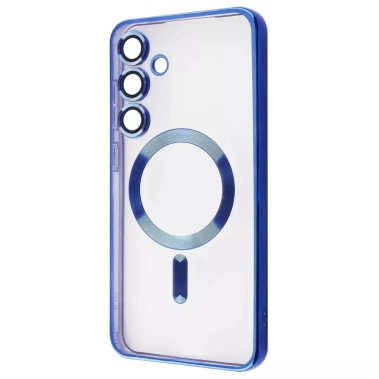 Чехол WAVE Metal Color Case with Magnetic Ring Samsung Galaxy S24 FE Midnight Blue - цена, характеристики, отзывы, рассрочка, фото 1