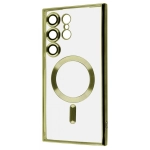 Чехол WAVE Metal Color Case with Magnetic Ring Samsung Galaxy S25 Ultra Gold