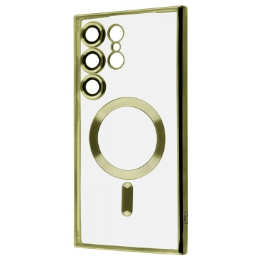 Чехол WAVE Metal Color Case with Magnetic Ring Samsung Galaxy S25 Ultra Gold - цена, характеристики, отзывы, рассрочка, фото 1