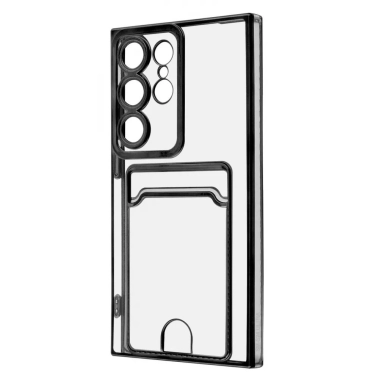 Чехол WAVE Metal Pocket Case Samsung Galaxy S24 Ultra black - цена, характеристики, отзывы, рассрочка, фото 1