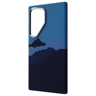 Чехол WAVE Gleam Case with Magnetic Ring Samsung Galaxy S25 Ultra blue mountain - цена, характеристики, отзывы, рассрочка, фото 1