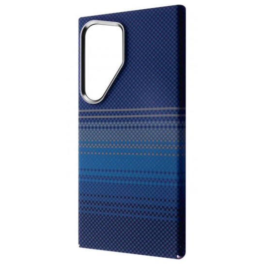 Чехол WAVE Gleam Case with Magnetic Ring Samsung Galaxy S25 Ultra blue stripes