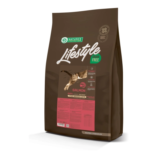 Сухой корм для пожилых кошек Nature