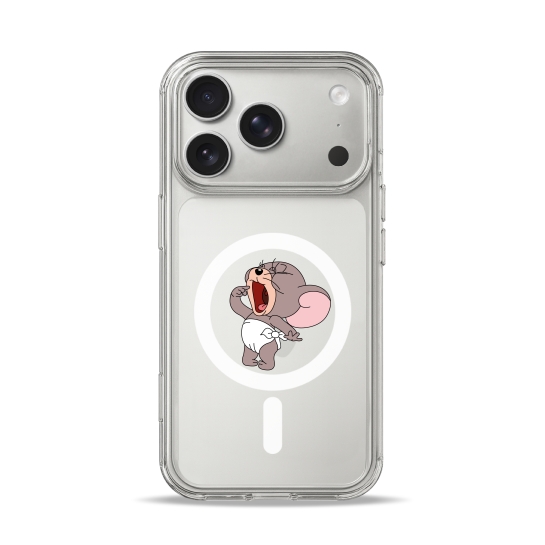 Чохол Pump Clear Case with MagSafe for iPhone 17 Pro Baby Mouse - ціна, характеристики, відгуки, розстрочка, фото 1