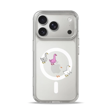 Чохол Pump Clear Case with MagSafe for iPhone 17 Pro Duck Gang - цена, характеристики, отзывы, рассрочка, фото 1