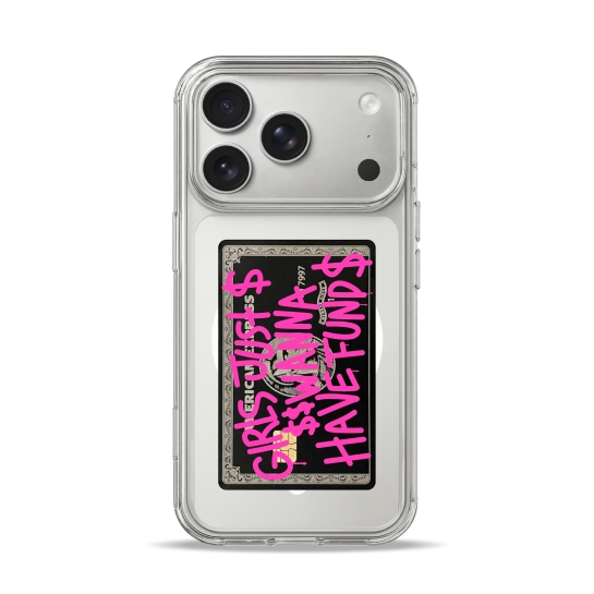 Чехол Pump Clear Case with MagSafe for iPhone 17 Pro Fund Girls - цена, характеристики, отзывы, рассрочка, фото 1