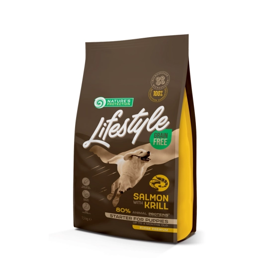 Сухой корм для щенков всех пород Nature