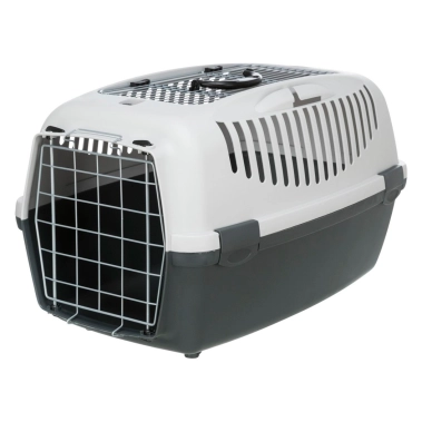 Переноска Trixie Capri 3 Open Top для тварин до 12 кг, 40 x 38 x 61 см (сіра) (39861) - цена, характеристики, отзывы, рассрочка, фото 1