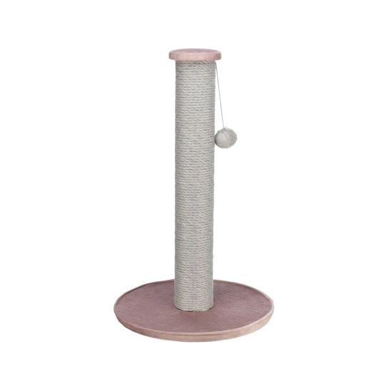 Кігтеточка Trixie Livia для кішок, джут/плюш, 38х64 см (античний рожевий) (44720)