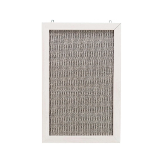 Кігтеточка для кішок Trixie Дошка настінна сизаль/дерево білий/сірий, 38*58 см (49971)