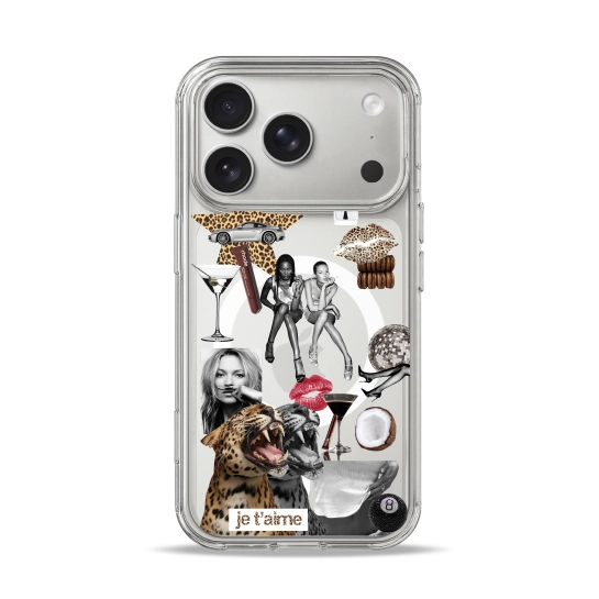 Чохол Pump Clear Case with MagSafe for iPhone 17 Pro vision board