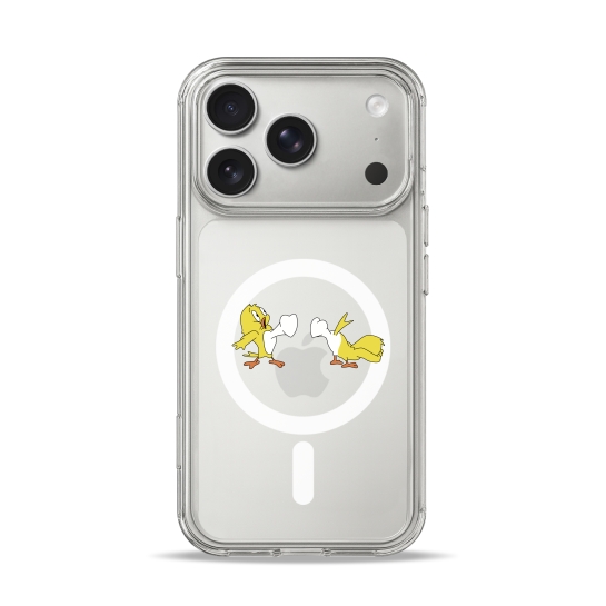 Чехол Pump Clear Case with MagSafe for iPhone 17 Pro Max Chick Love - цена, характеристики, отзывы, рассрочка, фото 1
