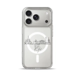 Чохол Pump Clear Case with MagSafe for iPhone 17 Pro Max Kyiv in Lines