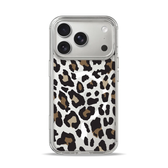 Чехол Pump Clear Case with MagSafe for iPhone 17 Pro Max Leo Logo 02