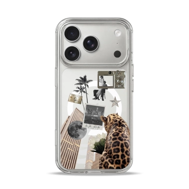 Чехол Pump Clear Case with MagSafe for iPhone 17 Pro Max Old Money - цена, характеристики, отзывы, рассрочка, фото 1