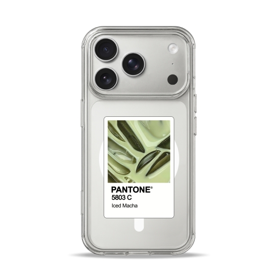 Чохол Pump Clear Case with MagSafe for iPhone 17 Pro Max Pantone Iced Matcha - ціна, характеристики, відгуки, розстрочка, фото 1