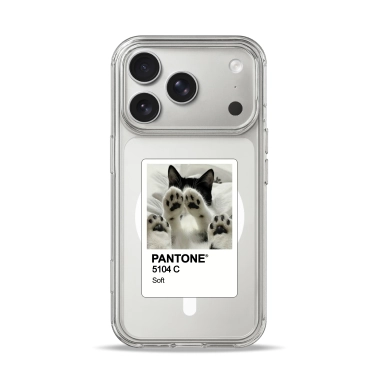 Чехол Pump Clear Case with MagSafe for iPhone 17 Pro Max Pantone Soft - цена, характеристики, отзывы, рассрочка, фото 1