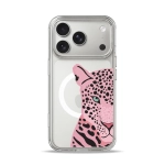 Чехол Pump Clear Case with MagSafe for iPhone 17 Pro Max Tygr Rozheviy
