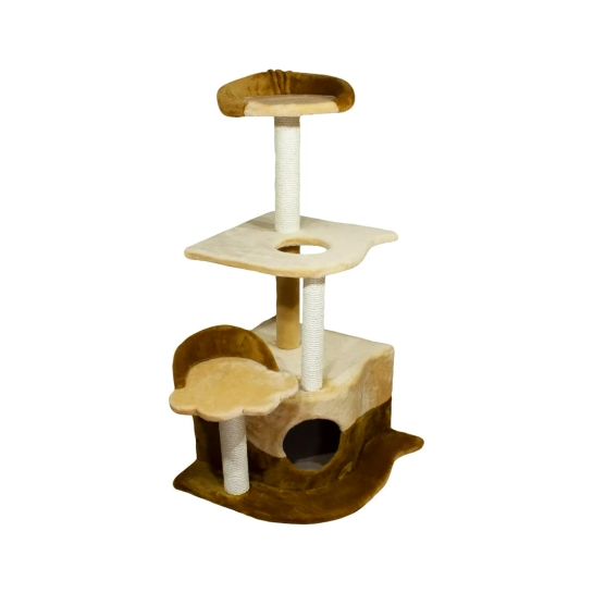 Когтеточка Lucky Pet домик сизалевая «Парадайз», 120×57×57 см (215822)