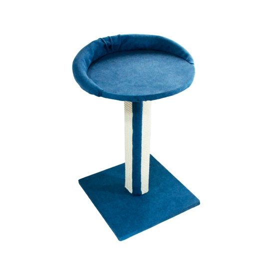 Кігтеточка Lucky Pet будиночок «Верховина Плюс», синій, 36×36×54 см (555809)