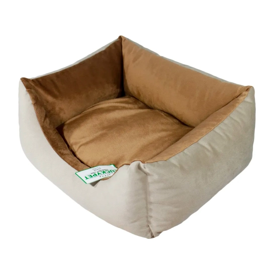 Лежанка Lucky Pet Ліра №1, бежева, 40×50×22 см (218205)