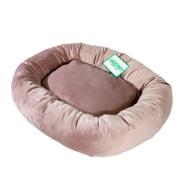 Лежанка Lucky Pet Фелікс №3, рожева, 52×65×14 см (213415) - цена, характеристики, отзывы, рассрочка, фото 1