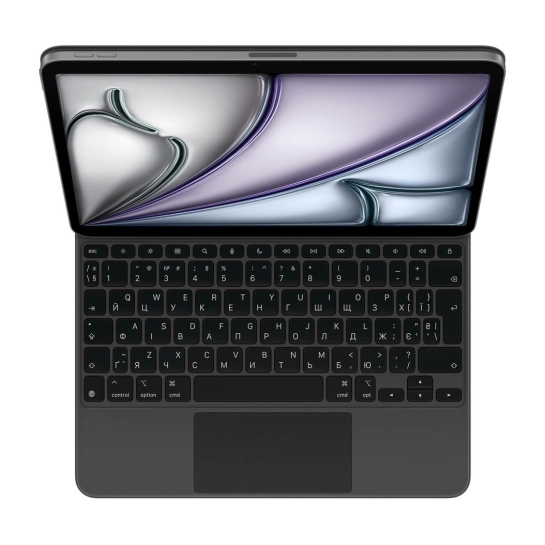 Чехол-клавиатура Apple Magic Keyboard для Apple iPad Air 11" (M3) Ukrainian Black (MGYX4UA/A)