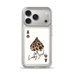 Чохол Pump Clear Case for iPhone 17 Pro Leopard Ace