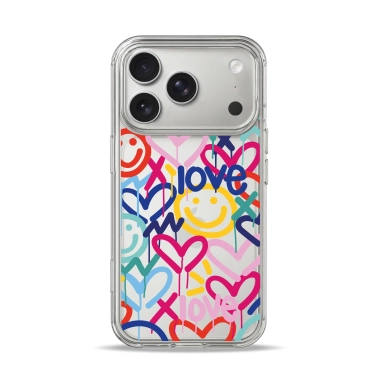 Чехол Pump Clear Case for iPhone 17 Pro love - цена, характеристики, отзывы, рассрочка, фото 1