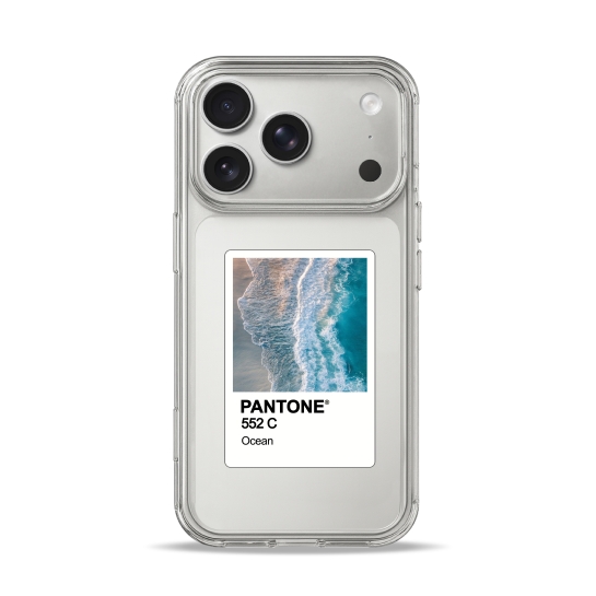 Чехол Pump Clear Case for iPhone 17 Pro Pantone Ocean - цена, характеристики, отзывы, рассрочка, фото 1