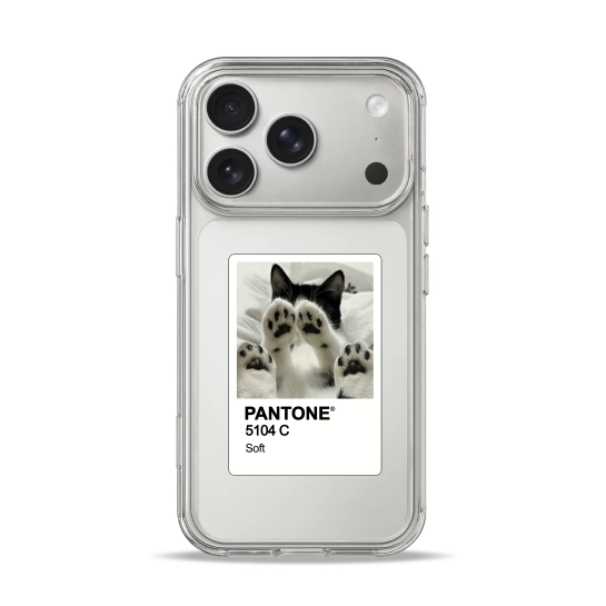 Чехол Pump Clear Case for iPhone 17 Pro Pantone Soft