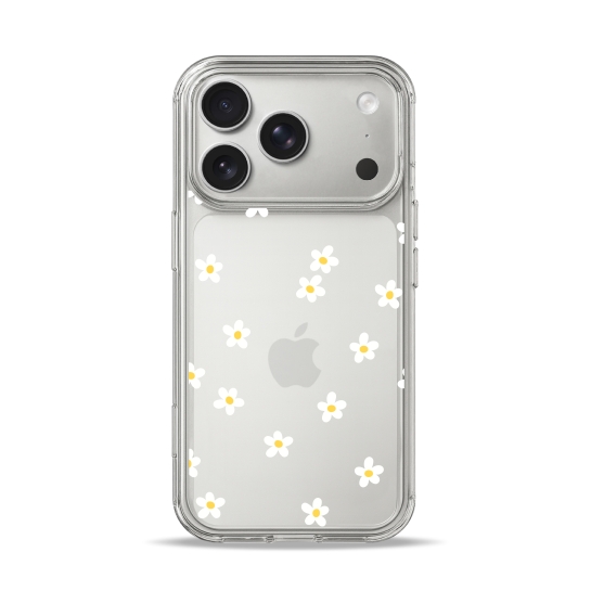 Чохол Pump Clear Case for iPhone 17 Pro Max Chamomile - ціна, характеристики, відгуки, розстрочка, фото 1