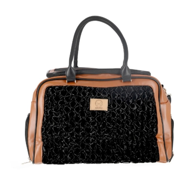 Дорожня сумка для домашніх тварин MISOKO & CO  45 x 20 x 30 см Black-Brown (YIWUMSK70152) - цена, характеристики, отзывы, рассрочка, фото 1
