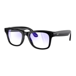 Смарт-очки Ray-Ban Meta Wayfarer Large - Black Frame with Clear Lenses (RW4008 601/SB 53-22)