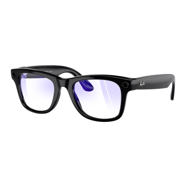 Смарт-очки Ray-Ban Meta Wayfarer Large - Black Frame with Clear Lenses (RW4008 601/SB 53-22) - цена, характеристики, отзывы, рассрочка, фото 1
