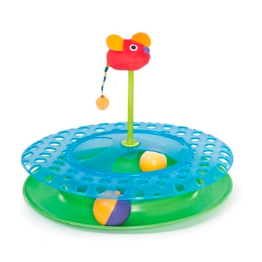 Игрушка для кошек Petstages Трек с мячиком для лакомств II (pt736) - цена, характеристики, отзывы, рассрочка, фото 1