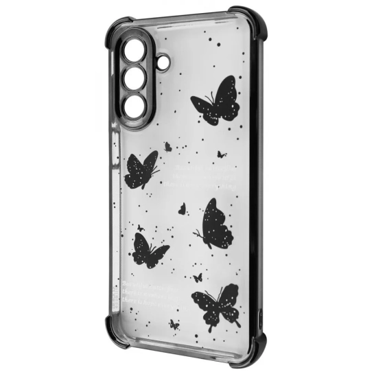 Чехол WAVE Winkie Samsung Galaxy A26 black/butterfly