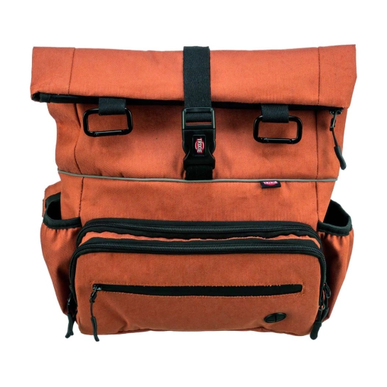 Сумка-рюкзак Trixie с поясным ремнем пояс 55-130 см рыжая (28867)