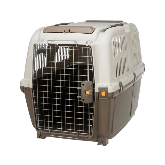 Переноска Trixie Skudo 6 для собак до 40 кг пластиковая коричневая 63 x 70 x 92 см (39744)