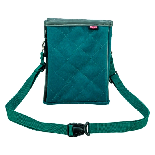 Сумка Trixie Twin для ласощів 15х18х2,5 см синьо-зелена (32295)