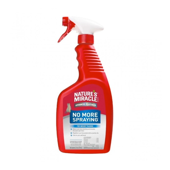 Спрей для удаления пятен и устранения запахов кошек 8in1 NM JFC No More Spraying 709 мл (680287 /5781 USA)