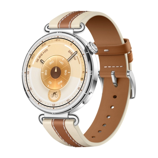 Смарт-часы Huawei Watch GT 6 41mm Steel Stainless Steel Case with Brown Composite Leather Strap