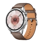 Смарт-часы Huawei Watch GT 6 46mm Steel Stainless Steel Case with Brown Composite Leather Strap