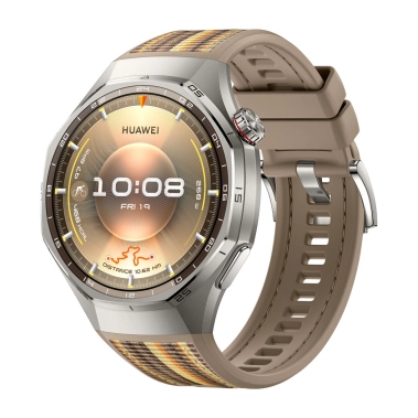 Смарт-часы Huawei Watch GT 6 Pro 46mm Titanium Alloy Case with Brown Woven Strap - цена, характеристики, отзывы, рассрочка, фото 1
