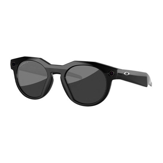 Смарт-окуляри Oakley Meta HSTN - Polished Black Frame with Prizm Black Polarized Lenses (OW8002‑0351) - ціна, характеристики, відгуки, розстрочка, фото 1